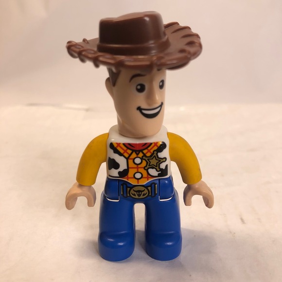 LEGO Duplo Woody fig from Disney Pixar Toy Set 10894 Toy Story Train Replacement - Picture 2 of 9
